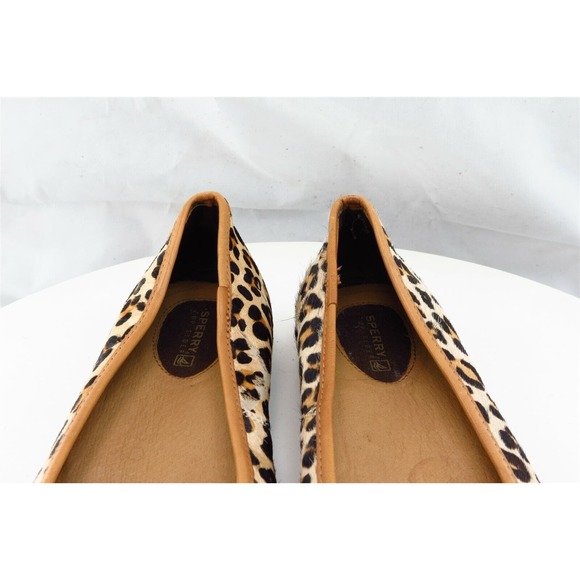 Sperry Top-Sider‎ Women Sz 6 M Brown Flat Leather Shoes 9381310 - Picture 3 of 8